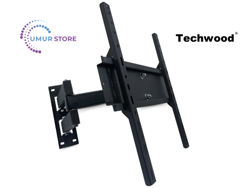 Techwood 43u904r 43'' 108 Ekran Lcd Led TV Çift Kollu Hareketli Askı Aparatı