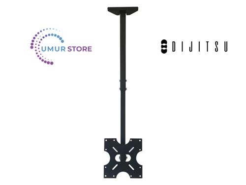 Dijitsu 32 D 18000 32'' 82 Ekran Uydu Alıcılı HD Lcd Led TV Hareketli Tavan Askı Aparatı