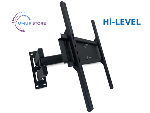 Hi-Level 32HRT900 HD 32" 80 Ekran Lcd Led TV Çift Kollu Hareketli Askı Aparatı