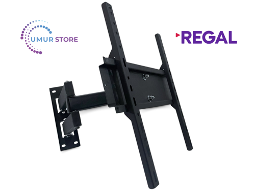 Regal 32R604H 32" 81 Ekran Lcd Led TV Çift Kollu Hareketli Askı Aparatı