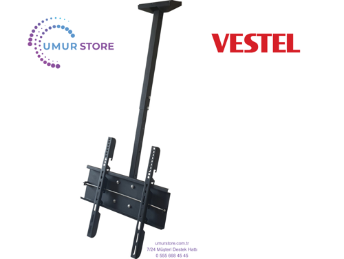 VESTEL 70ua9740 70'' 177 Ekran 4k Smart Android Lcd Led Tv Kilitli Hareketli Tavan Askı Aparatı