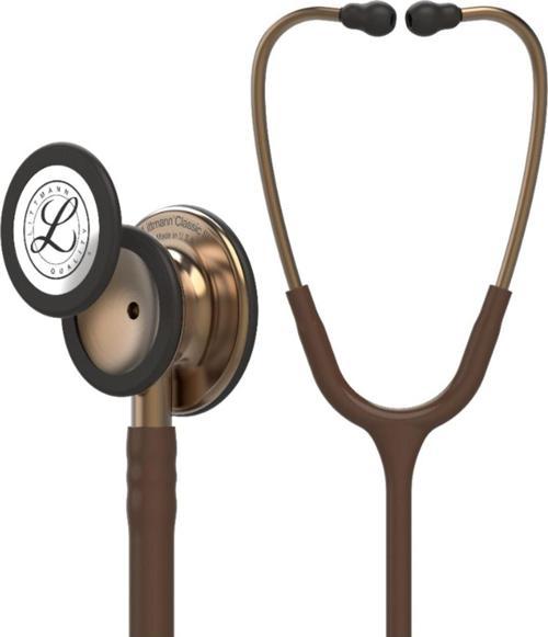 3M™ Littmann® Classic Iıı™ Stetoskop 5809, Bakır Yüzey Dinleme Çanı, Çikolata Hortum