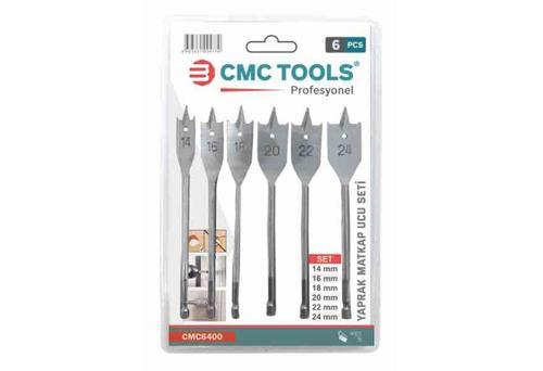 6 Pcs Yaprak Matkap Ucu Seti CMC6400