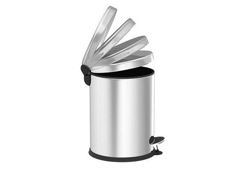 Luna 12  lt. paslanmaz pedallı çöp kovası - yavas kapanır - 4100559592