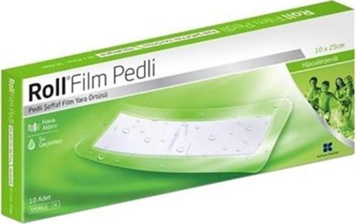 Film Pedli 10X25 Steril Pedli Film Yara Örtüsü 12 Adet