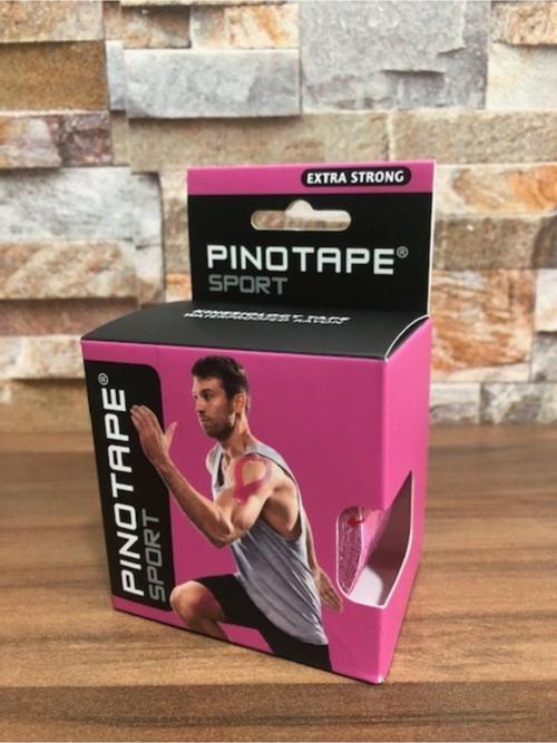Pıno-Tape Sports Kınesılogy Tape-Ağrı Bandı Pembe 5M*5Cm