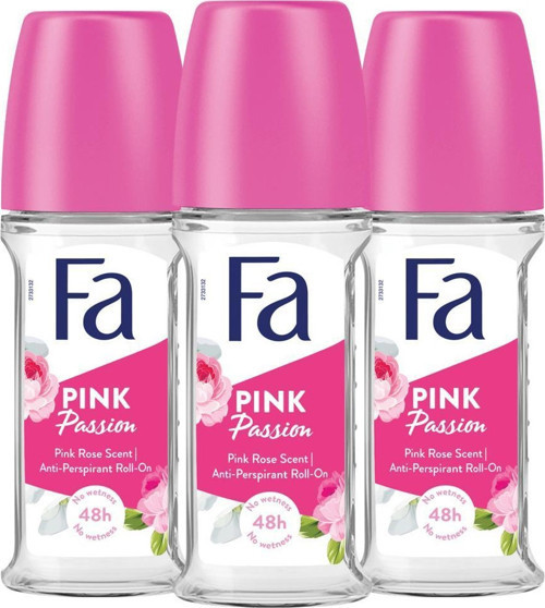 Pink Passion Roll-On X 3 Adet