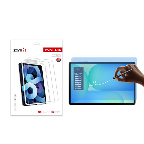 Galaxy Tab S10 FE Plus Kağıt Hisli Mat ???????????????Zore Paper-Like Ekran Koruyucu