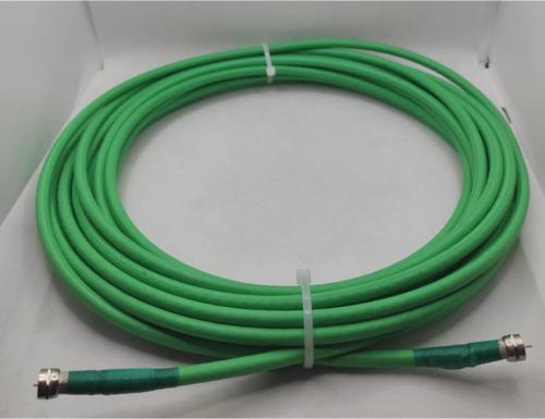 25 Metre Yeşil Uydu Anten Kablosu Rg6 U4 64 Telli Ultra Hd 4K Uçları Takılı