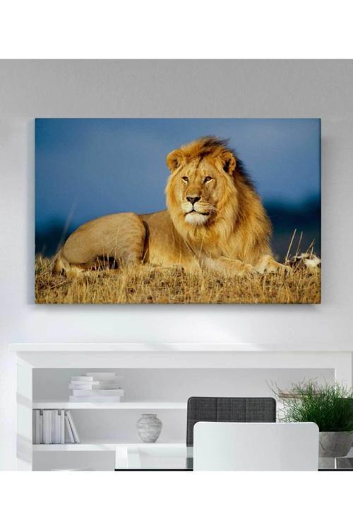 Aslan Kanvas Tablo