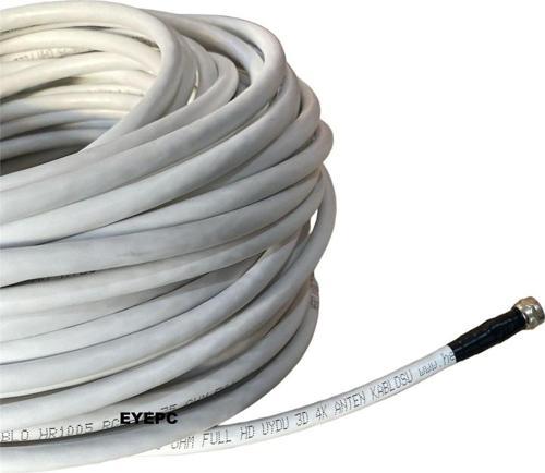 40 Metre Uydu Anten Çanak Lnb Hat'Line Kablosu 40M Full Hd Destekli Rgu U6 Kalın Kablo