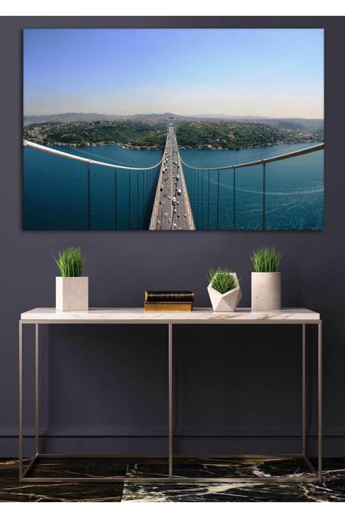 Istaanbul Resimli  Kanvas Tablo