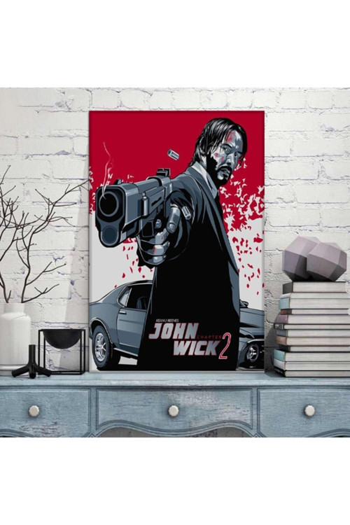 John Wick Kanvas Tablo
