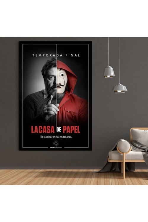 La Casa De Papel "agustin Ramos" Oyuncuları Kanvas Tablo