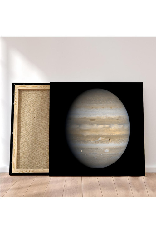 Jupiter Gezegeni Uzay Tasarım Kanvas Tablo