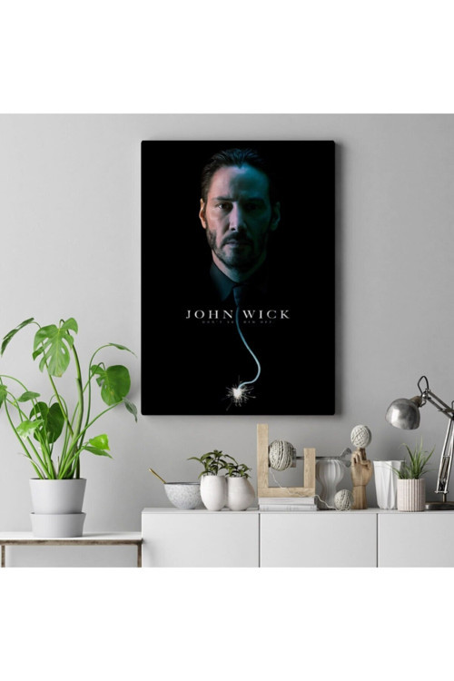 John Wick Kanvas Tablo