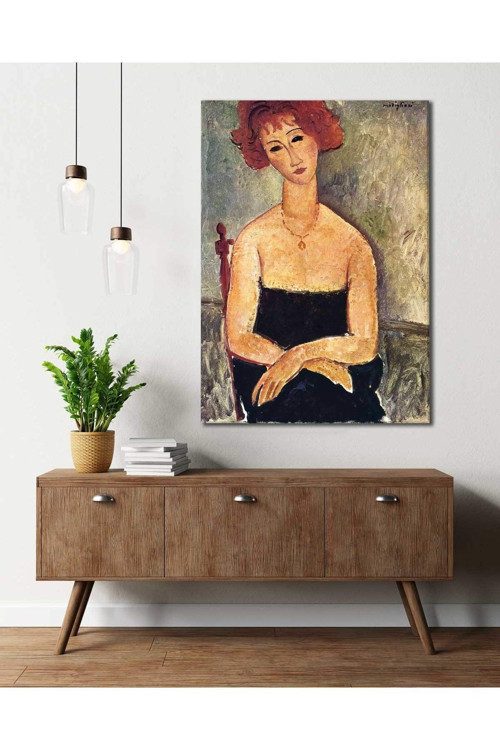 Amedeo Modigliani Kanvas Tablo