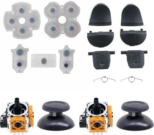 PS4 030 Analog Motor Topuz İç Lastik Tetik Omuz Tuşu Tamir Seti Playstation 4 Kol Tamiri
