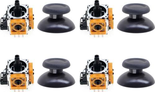 PS4 Analog Motor ve Topuz Seti 4+4 Playstation 4 Tamir PS4 Kol Analog Tamir Seti Yedek Parça