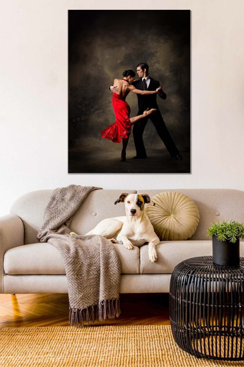 Tango Dans Kanvas Tablo