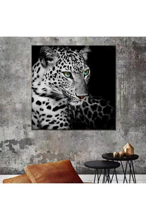 Aslan Leopar Kanvas Tablo