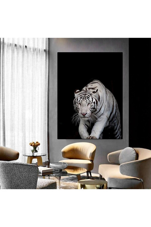 Aslan Leopar Kanvas Tablo