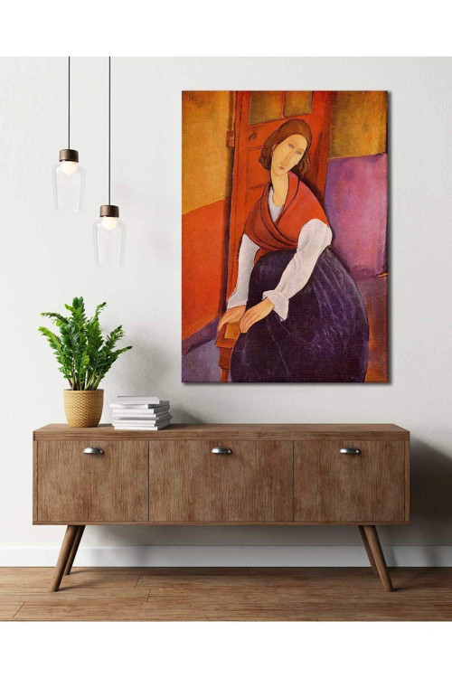 Amedeo Modigliani Kanvas Tablo