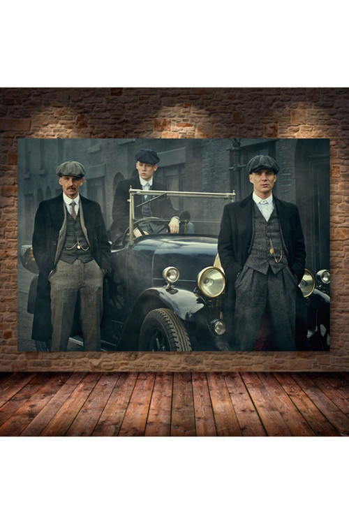 Peaky Blinders Ailesi Kanvas Tablo