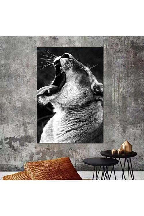 Aslan Leopar Kanvas Tablo