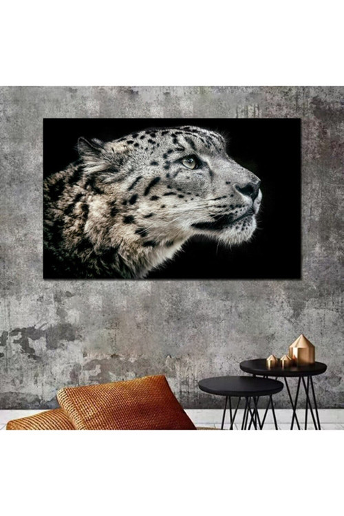 Aslan Leopar Kanvas Tablo