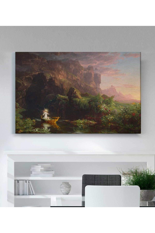 Thomas Cole Yaşam Yolculuğu Çocukluk Kanvas Tablo