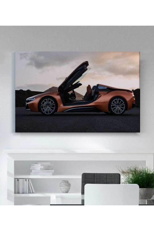 Bmw Araba Kanvas Tablo