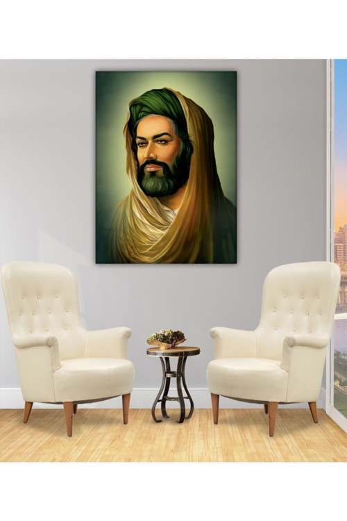 Imam Ali Kanvas Tablo