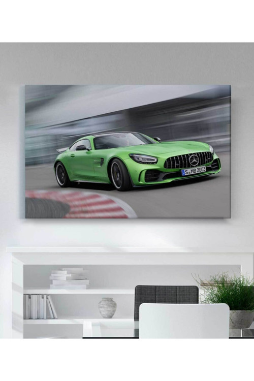 Mercedes-benz Araba Kanvas Tablo