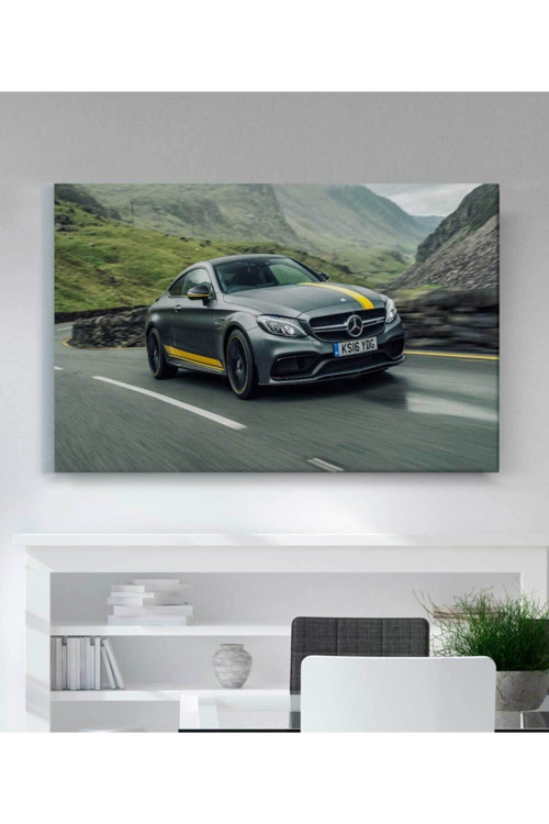 Mercedes-benz Araba Kanvas Tablo