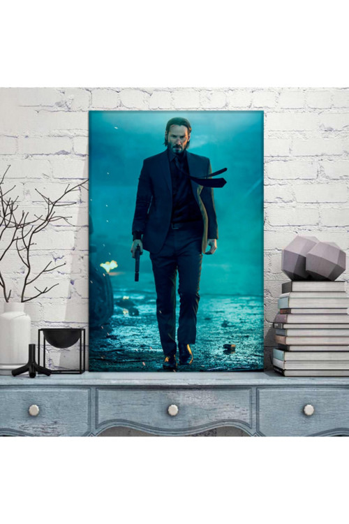 John Wick Kanvas Tablo