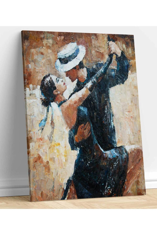 Kanvas Tablo Tango Dansçıları