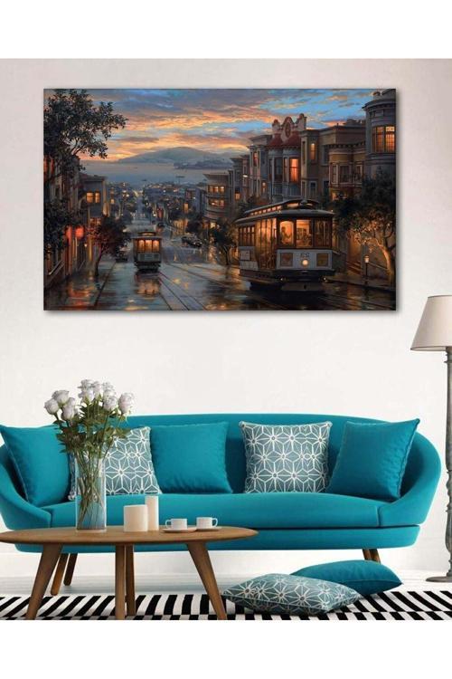 Istanbul Resimleri Duvar Dekorasyon Kanvas Tablo