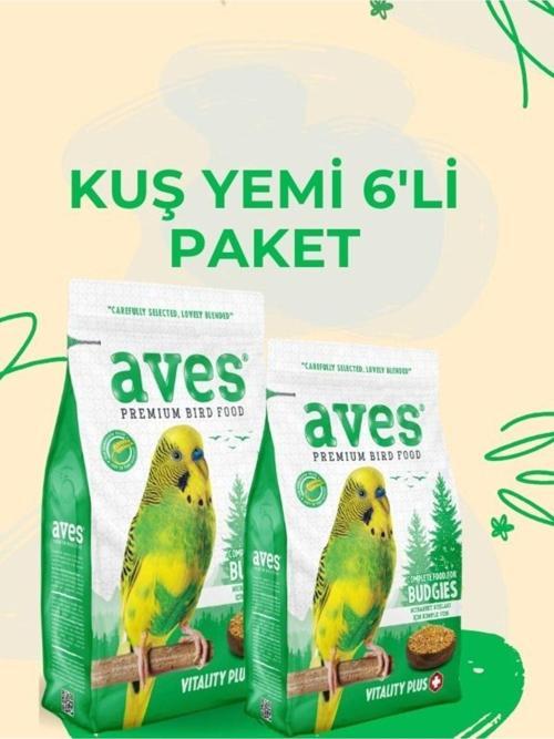 Premium Muhabbet Kuşu Yemi 1000Gr 6Lı