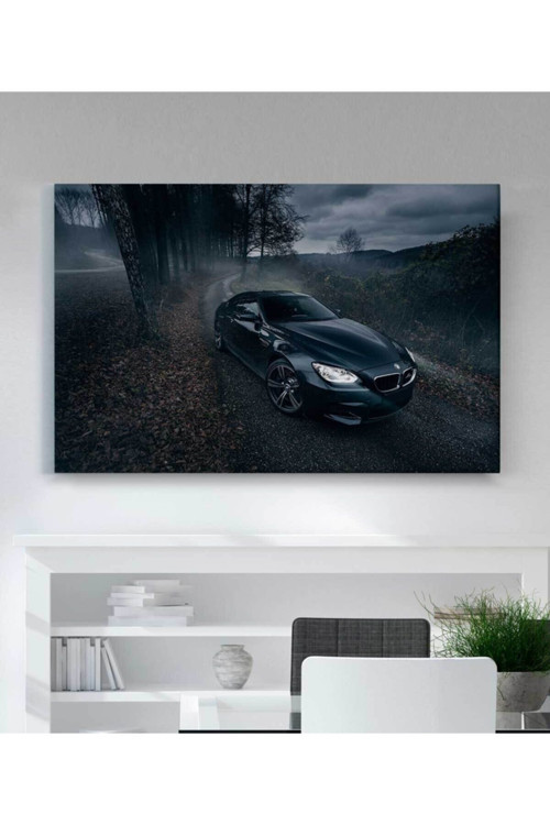 Bmw Araba Kanvas Tablo