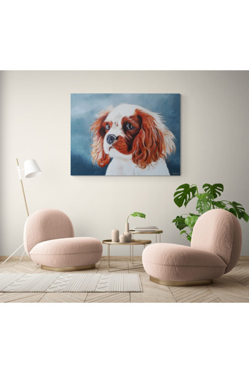 Köpek Resimi- Kanvas Tablo