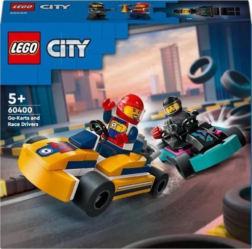 City 60400 Go-Kartlar ve Yarış Sürücüleri +5 Yaş (99 Parça)