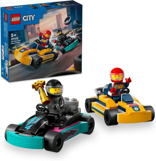 City 60400 Go-Kartlar ve Yarış Sürücüleri +5 Yaş (99 Parça)