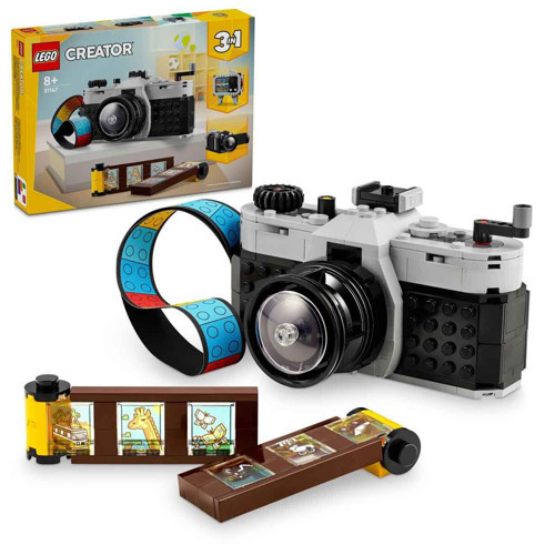 Creator 31147 Retro Fotoğraf Makinesi +8 Yaş (261 Parça)