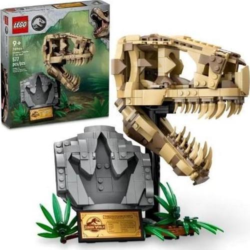 Jurassic World 76964 Dinosaur Fossils: T. rex Skull +9 Yaş (577 Parça)