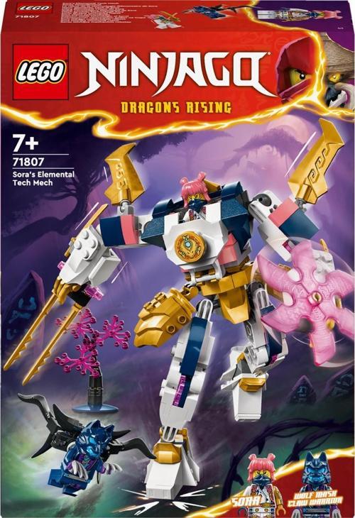 Ninjago 71807 Sora's Elemental Tech Mech +5 Yaş (1 Parça)