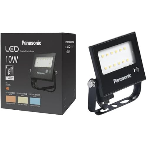 Led Projektör Sensorlü, Beyaz Işik 10W 900Lm 6500K