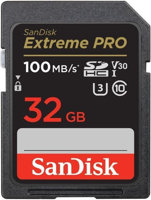 32Gb Extreme Pro Rescuepro Deluxe Sdhc+Kart, 100Mb/S'Ye Kadar, Uhs-I, Sınıf 10, U3, V30