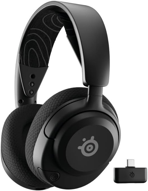 Arctis Nova 5 Kablosuz Oyun Kulaklığı, Çoklu Sistem Pc, Ps5, Manyetik Neodim Sürücü, 100
