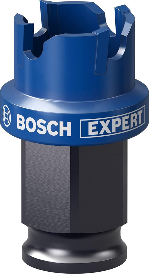 Professional 1X Expert Sheet Metal Delik Açma Testeresi (Paslanmaz Çelik Saclar, Ø 20 Mm, Akse